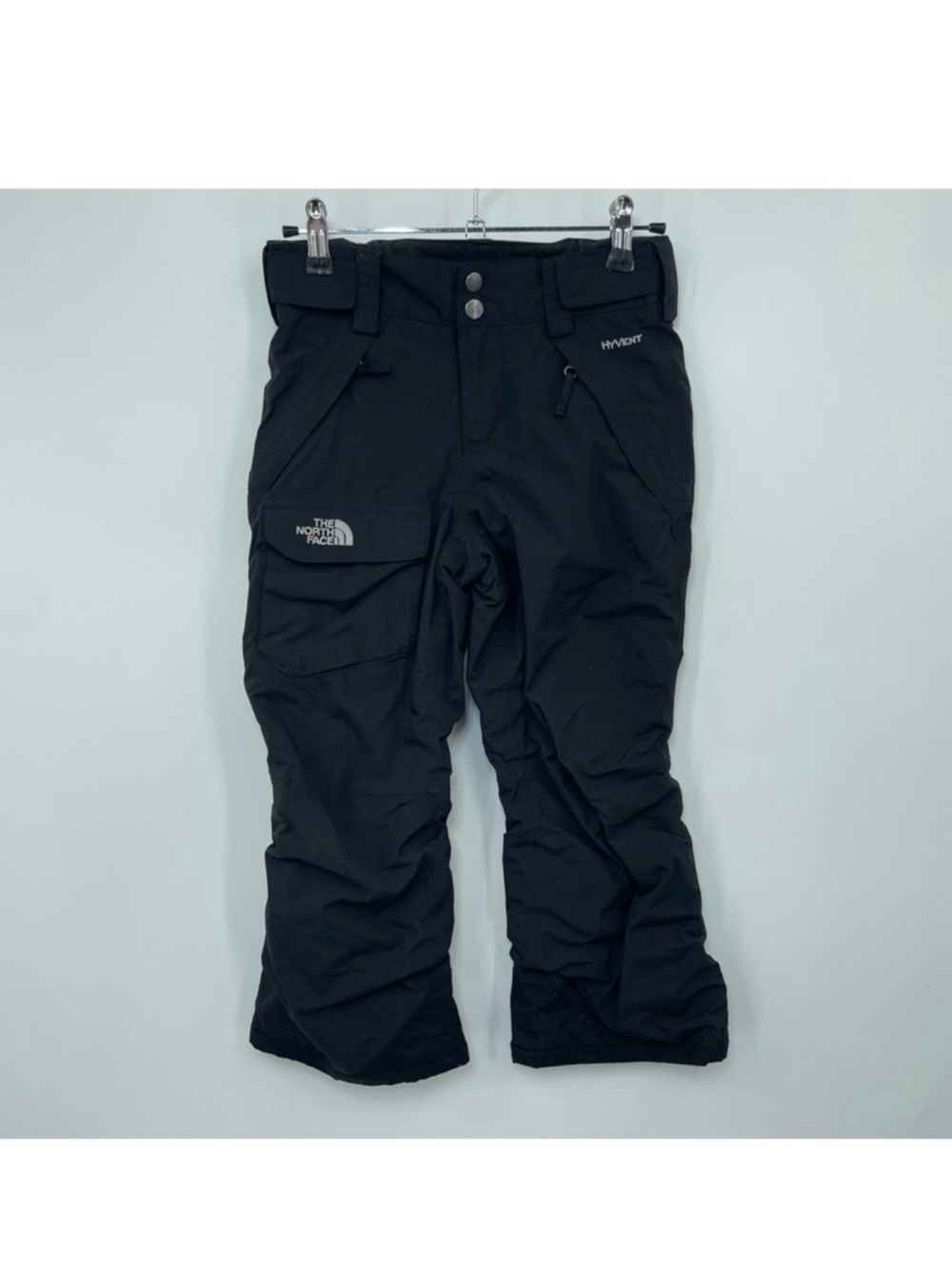 The North Face Kids Black HyVent Snow Pants